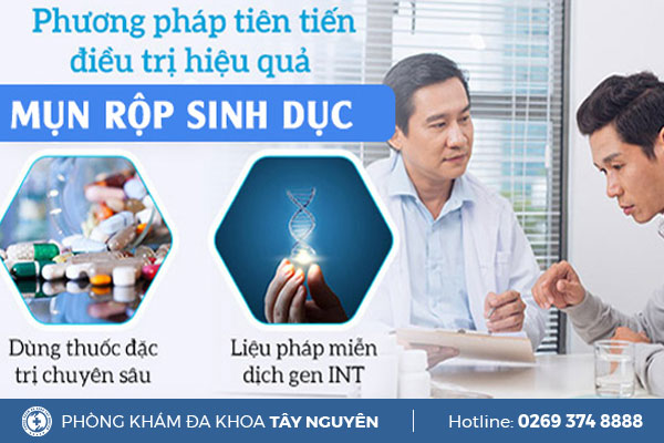 Phương pháp chữa mụn rộp sinh dục hiệu quả có tại phòng khám đa khoa Tây Nguyên